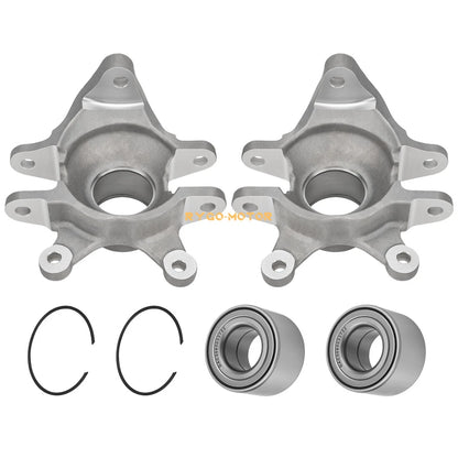 Knuckle / 2 x Rear Wheel Axle with Bearing for Can-Am