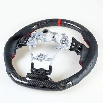 Carbon Leather Red Steering Wheel for Subaru Impreza, Forester, Ascent (2017-2023)