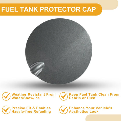 Fuel Tank Door Cap for Ford Focus 2 MK2 MK3 2008-2011 Gas Tank Flap Gray