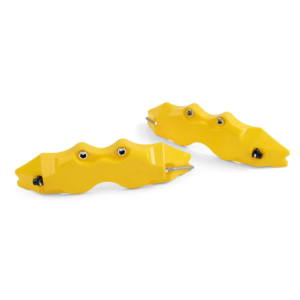 Yellow Universal Medium 3D Style Car Auto Disc Brake Caliper Covers for Make & Model