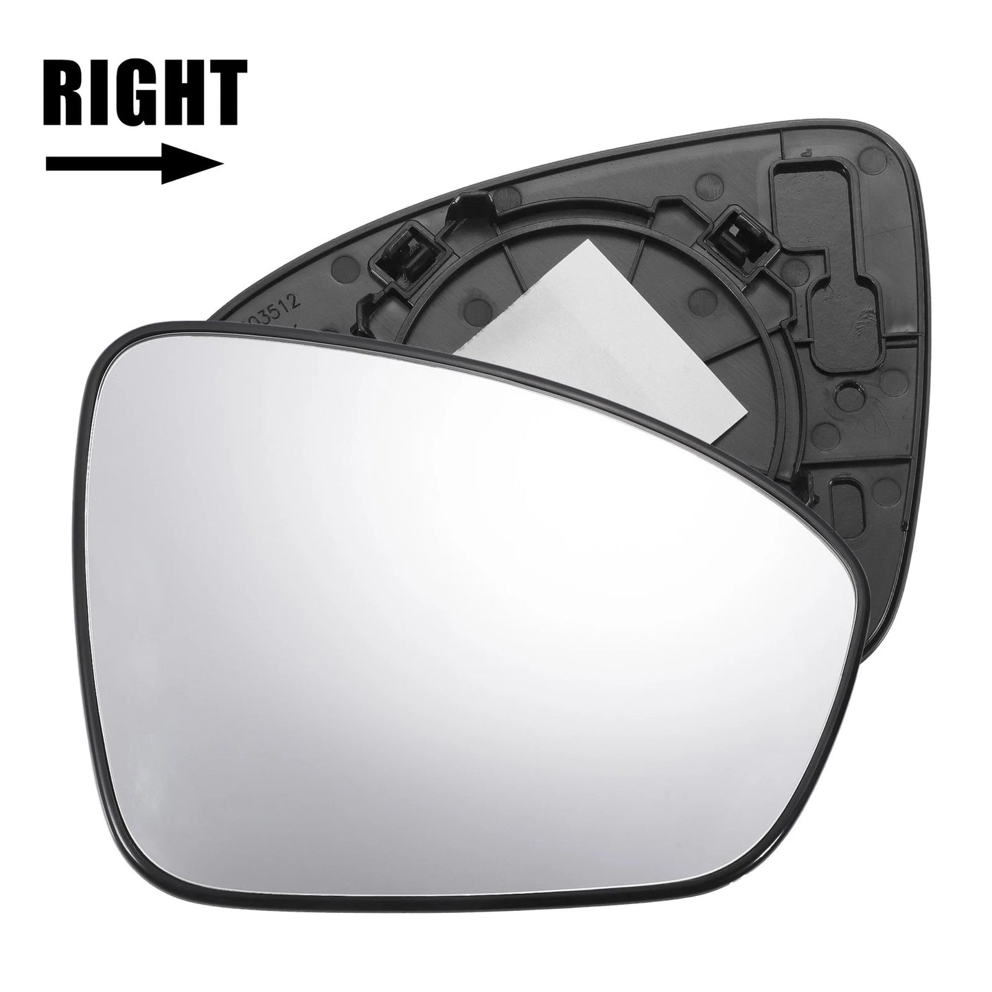 Right Side Mirror Glass w/ Backing Plate for Nissan Sentra (2020-2021)