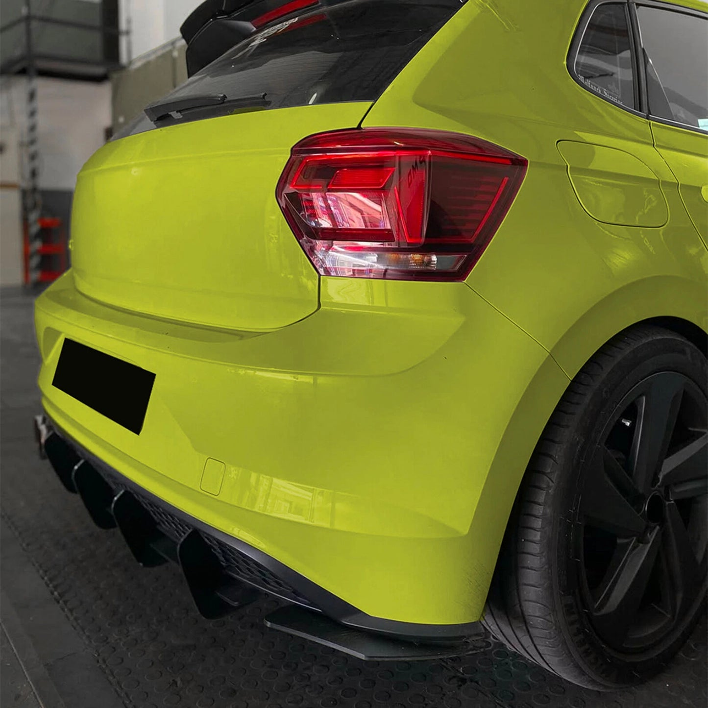 Rear Bumper Diffuser Lip Kit for VW Polo MK6 GTI (2018-2021)