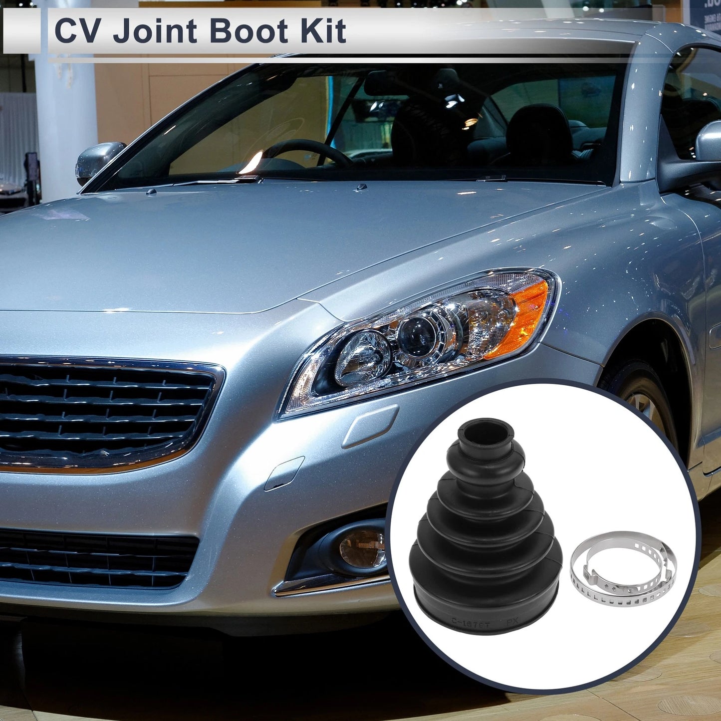 Inner CV Joint Boot Kit with Clamps for Volvo S60 (2011-2016)