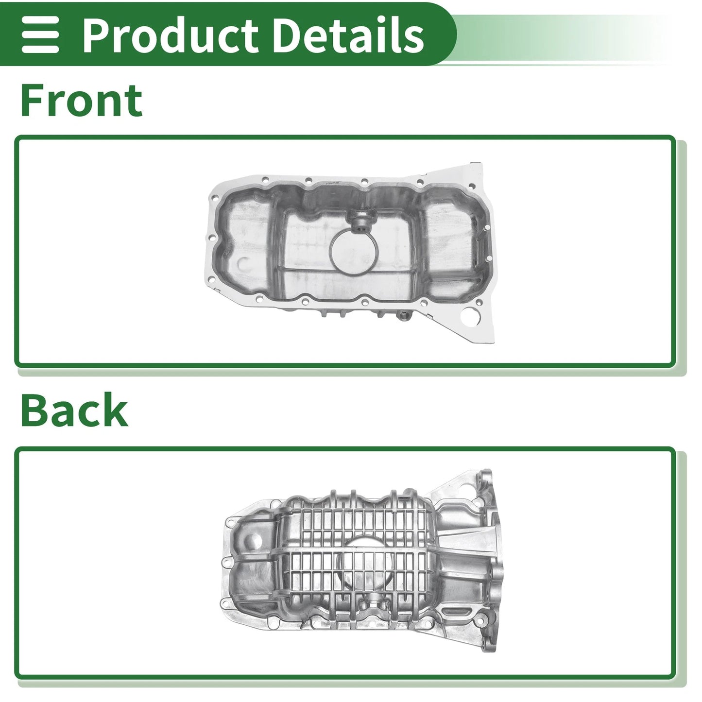 Engine Oil Pan for Ford Fiesta Ikon (2011-2015)