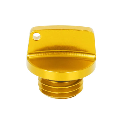 Cap Screw Cover Gold Tone / Universal / Engine Oil Filler for Motorcycle