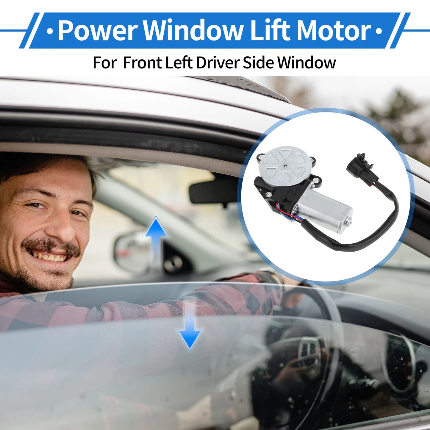 Power Window Regulator Lift Motor for Nissan Versa (2007-2012)