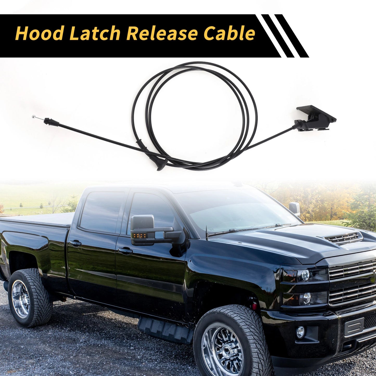 Hood Latch Release Cable for GMC Canyon (2015 - 2021)