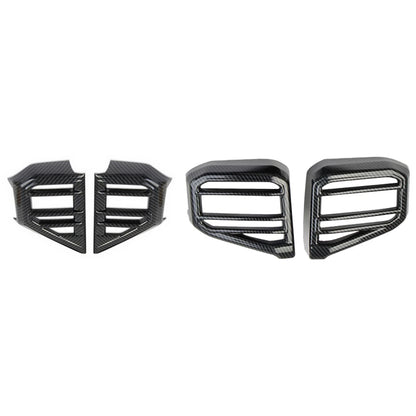 4x Dashboard Side Air Vent Outlet Cover Trim for Toyota Tundra (2022)
