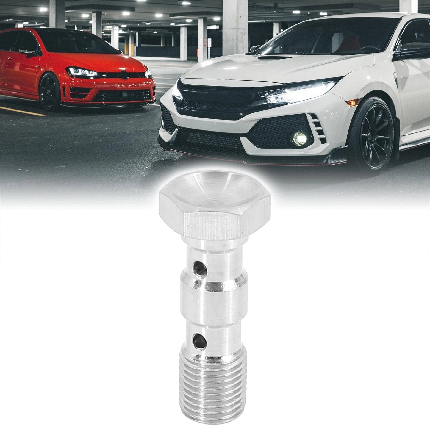 M10x1.0 Banjo Bolt Brake Fitting Adapter for Motorcycle Car