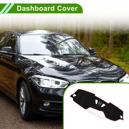 Dashboard Cover Mat for BMW 4 Series 2021-2024 Sun Protector Pad Black Red
