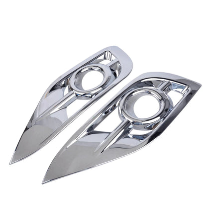 2 x Chrome Fog Light Frame Covers for Honda CR-V (2014)
