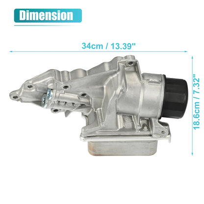 Engine Oil Cooler Housing Assembly for Mercedes-Benz C230 C280 (2008-2010)