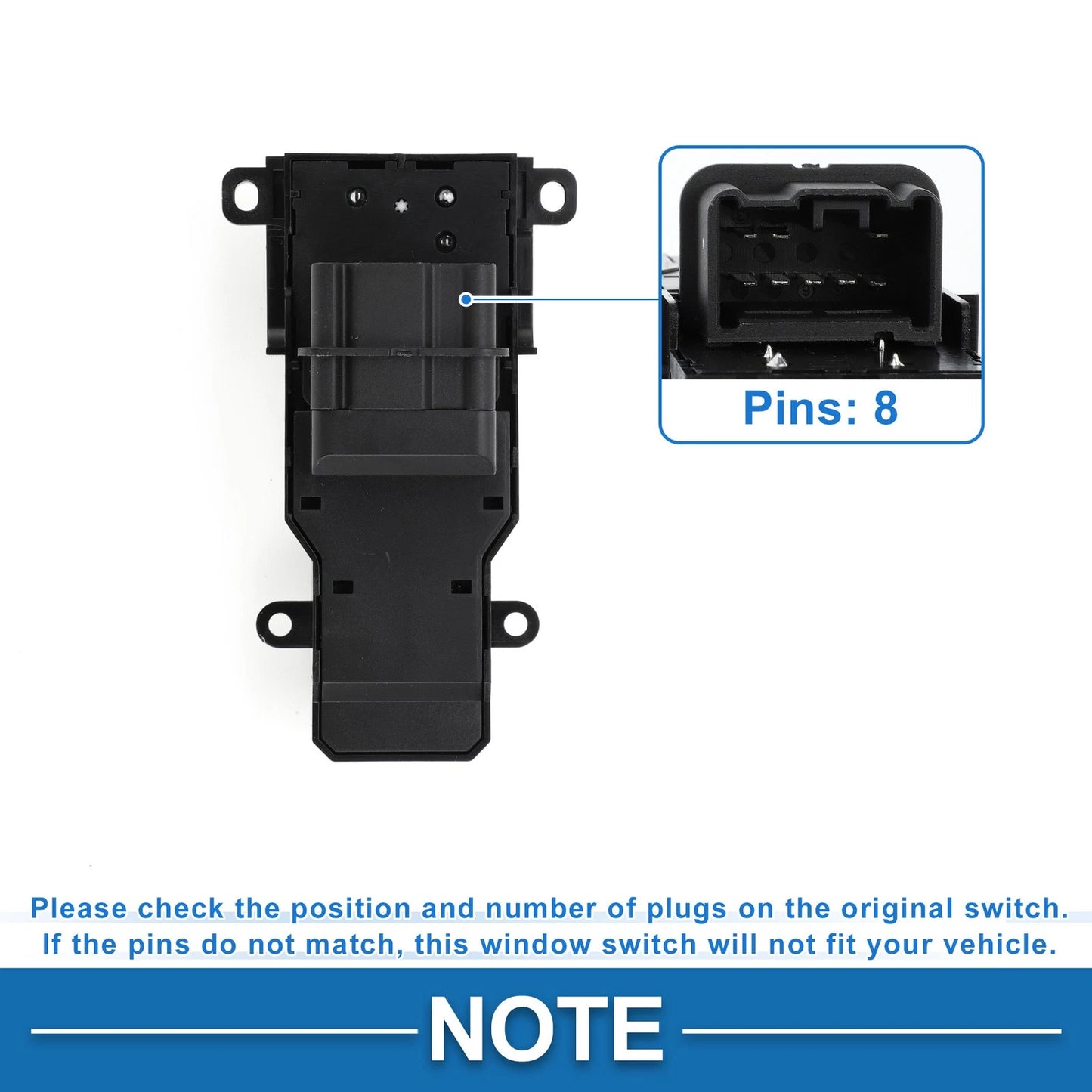 Power Window Switch for Honda Civic (2006-2010)