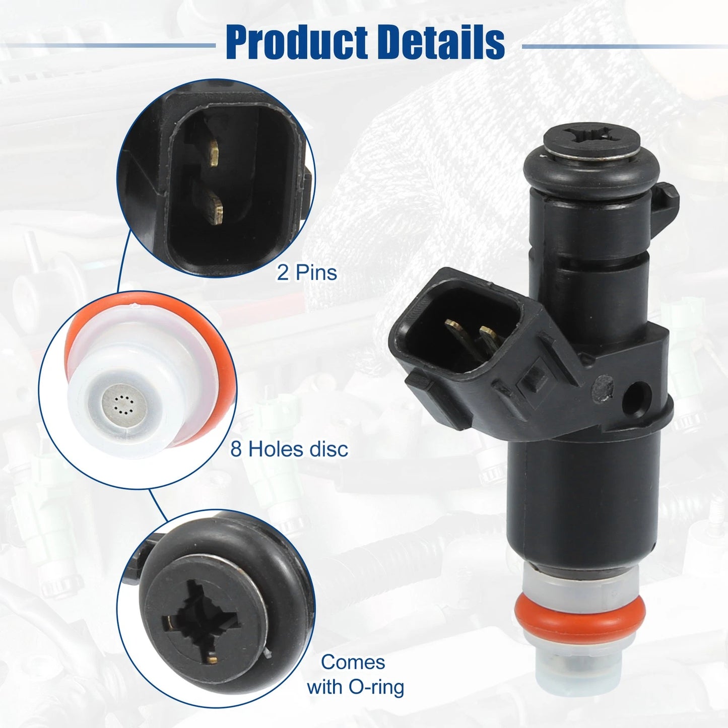 Fuel Injector Nozzle for Honda Accord 3.0L V6 (2003-2007)