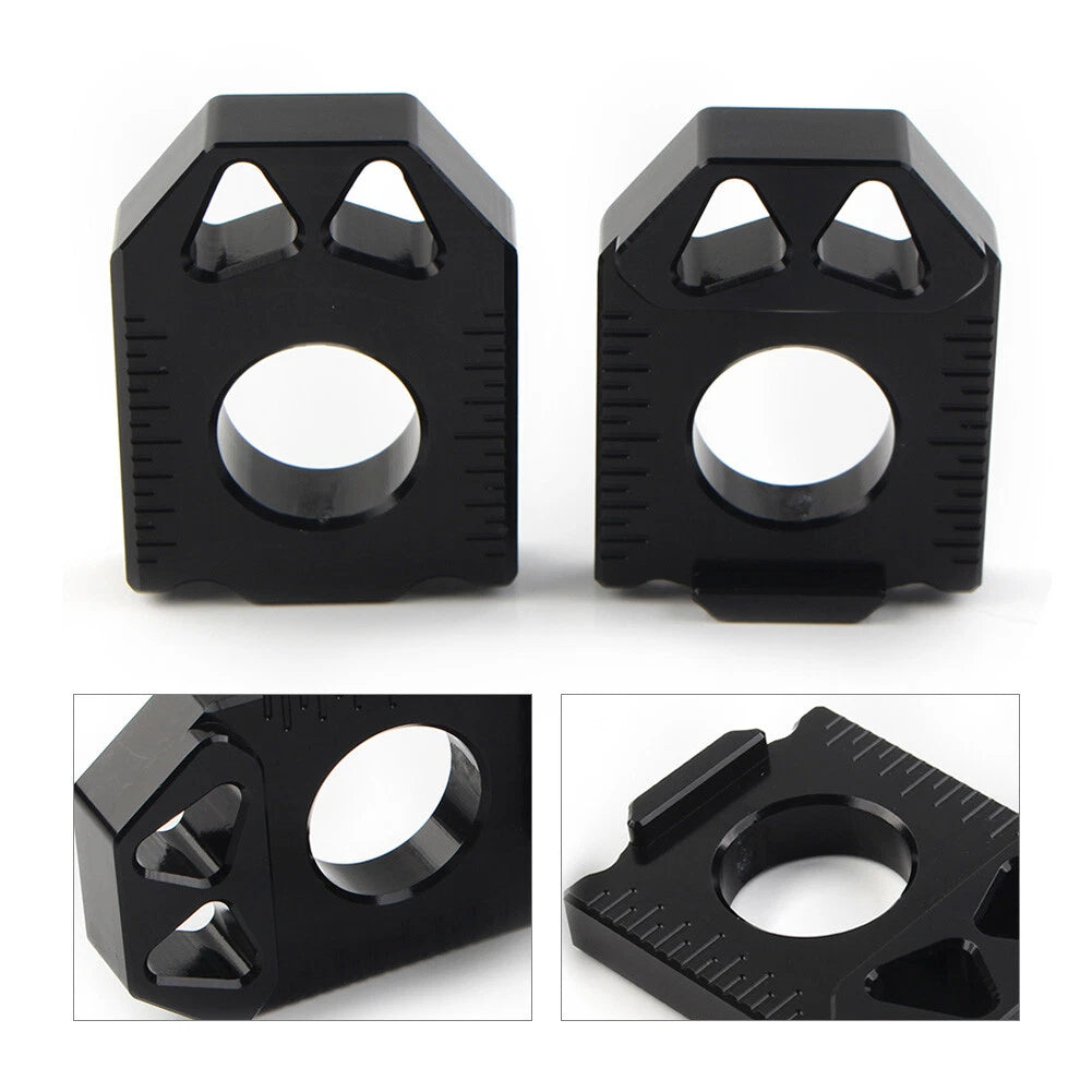 CNC Aluminum Rear Chain Adjuster Axle Block  For SUZUKI DRZ400SM (2004-2015)