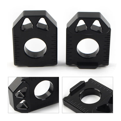 CNC Aluminum Rear Chain Adjuster Axle Block  For SUZUKI DRZ400SM (2004-2015)