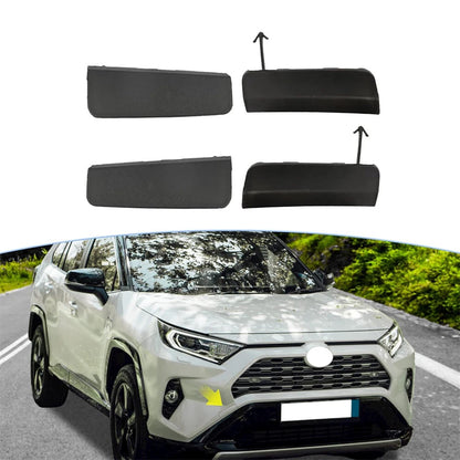 4x Front Bumper Tow Hook Cover Cap for 2019-2023 Toyota RAV4 (2019-2023)