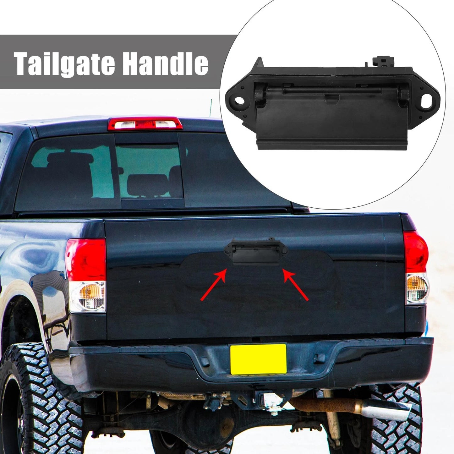 Rear Boot Door Tailgate Handle for Toyota Hiace TRH KDH (2005-2019)