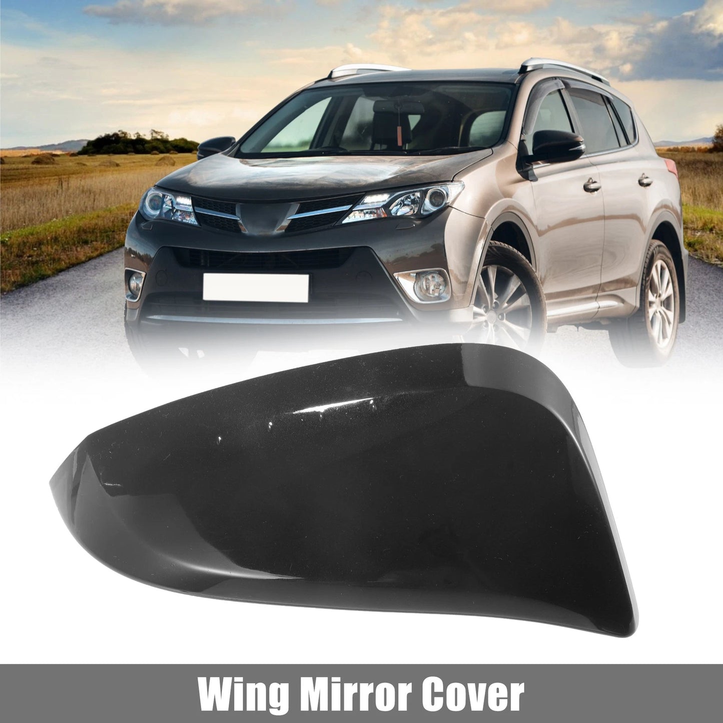 Right Side Wing Mirror Cover for Toyota RAV4 4Runner (2013–2015)