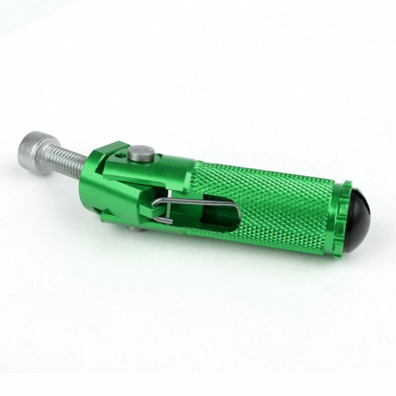 CNC Folding Foot Pegs for Universal Motorcycle (Gre, F3)