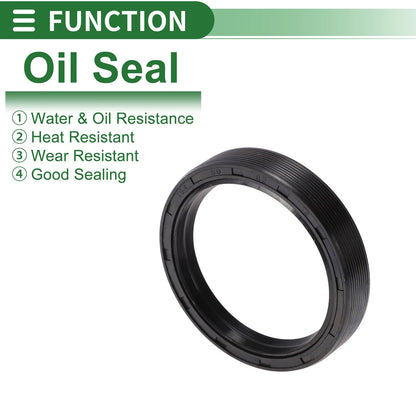 Oil Seal 50x62x12mm High Pressure Black 5 x NBR Rubber