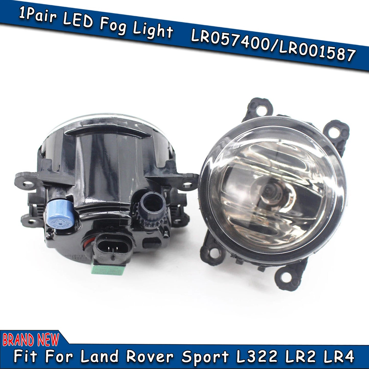 2 x Car Fog Lamp Lights for Range Rover Sport (2005-2013)