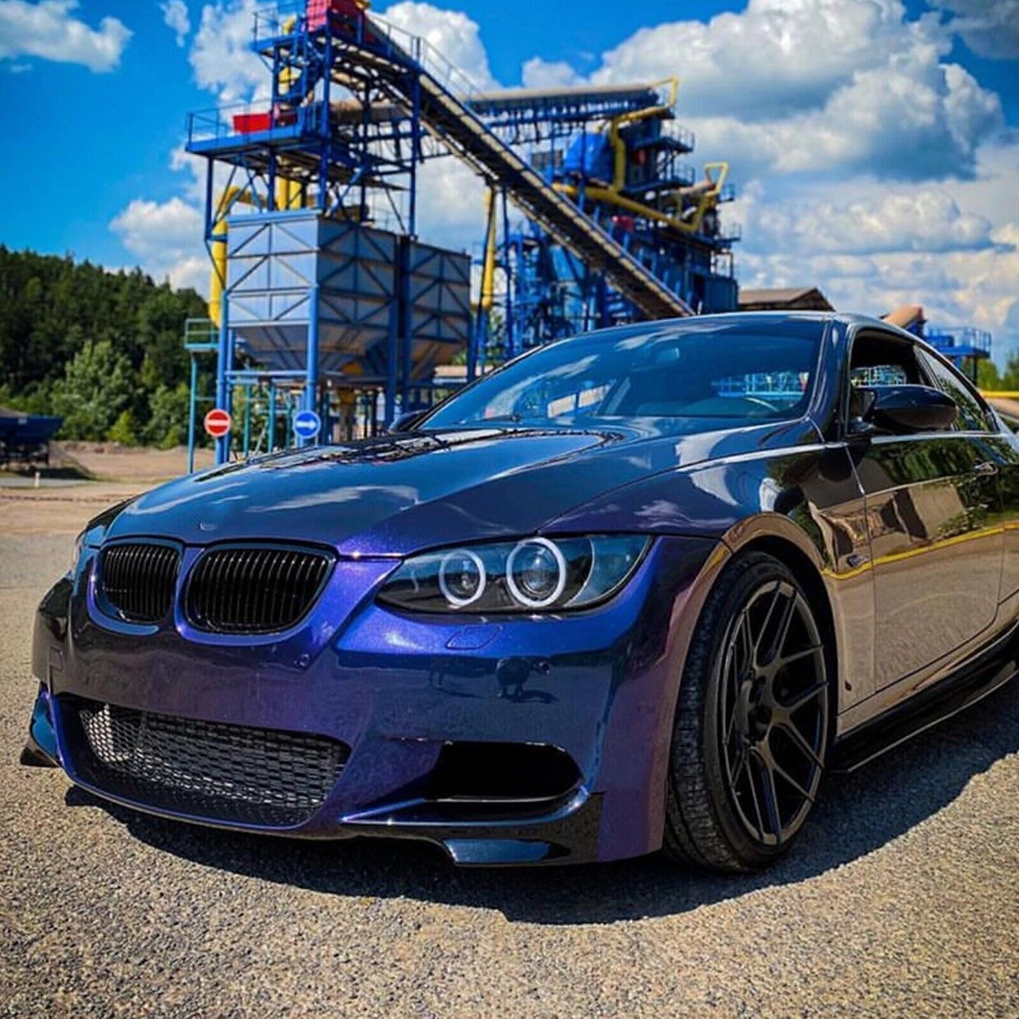Front Bumper Side Splitter for BMW 3 Series E92 E93 M-Tech (2006-2009)