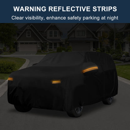 Waterproof Car Cover for Toyota 4Runner (2010-2023) - 210D-PU Black