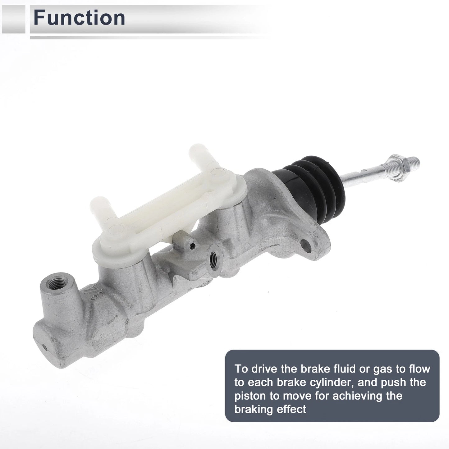 Brake Master Cylinder for Toyota Prius (2004-2009) Silver Tone