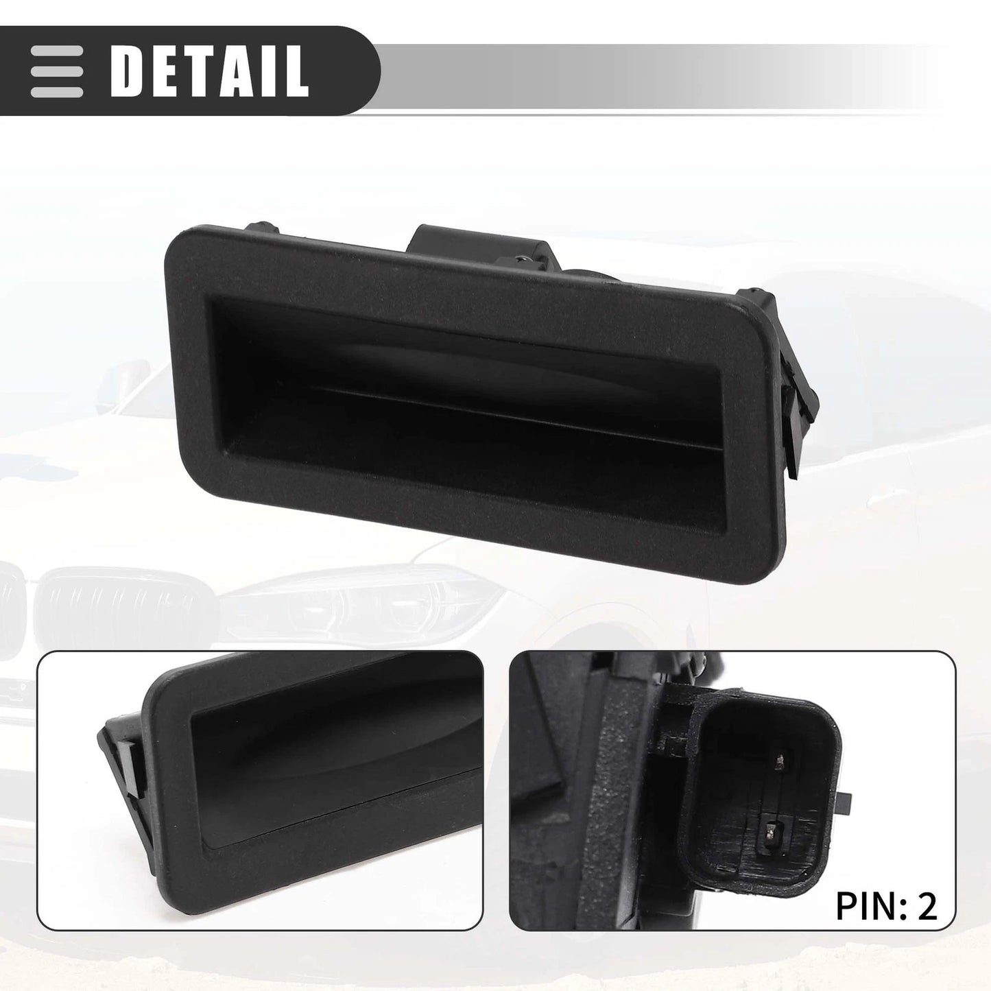 Liftgate Release Switch for Ford S-Max 2006-2014 (2 x Trunk Lid Switches)