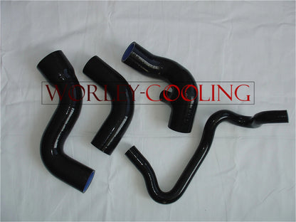 Turbo Hose Kit for Audi A4 1.8T B5 (1995-1997) - Black Silicone 2 x Hoses