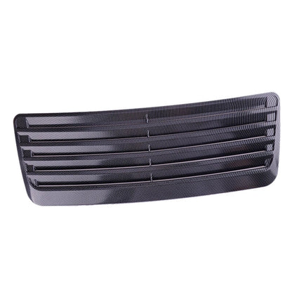 Carbon Fiber Look Hood Vent Scoop Cover for Car