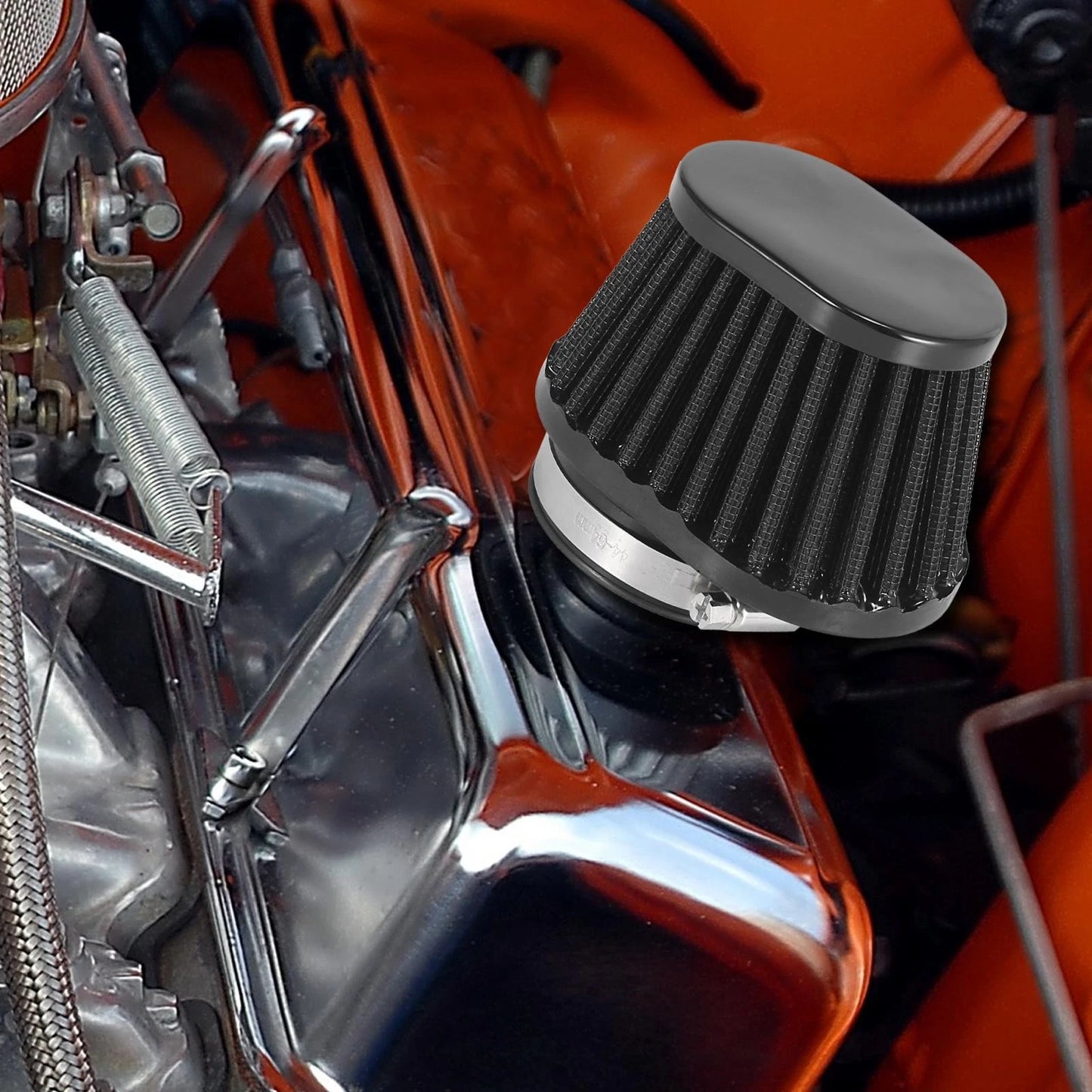 60mm Air Filter Cleaner Round Tapered for Motorcycle