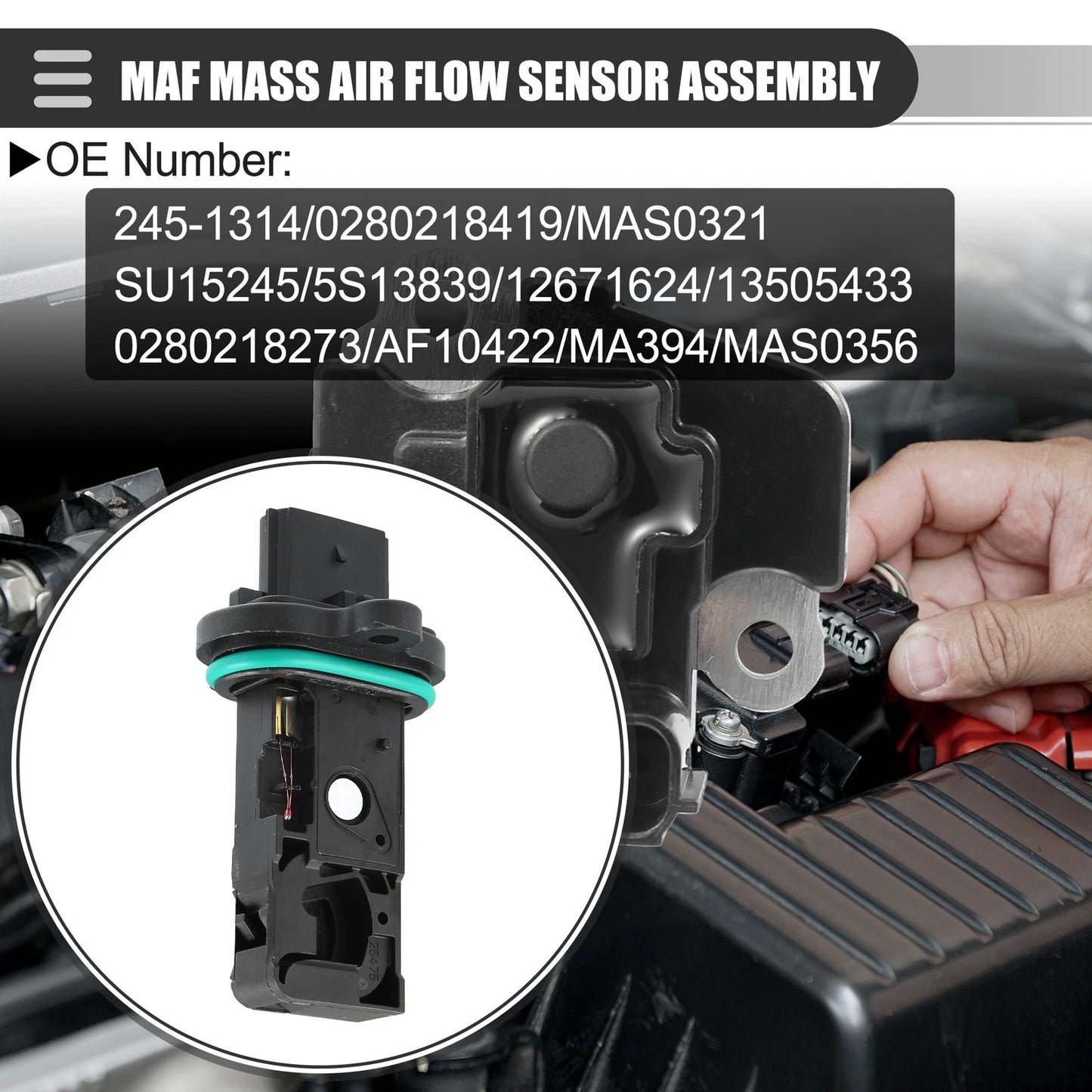 Air Flow Sensor MAF for Buick/Chevrolet Cruze