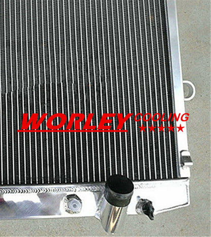 4ROW Aluminum Radiator for Toyota Landcruiser 200 Series 4.7L V8 (2007-2017)