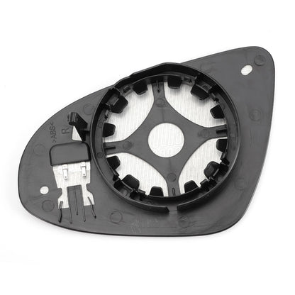 Right Side White Mirror Glass w/ Back Heated for Peugeot 108 for TOYOTA AYGO