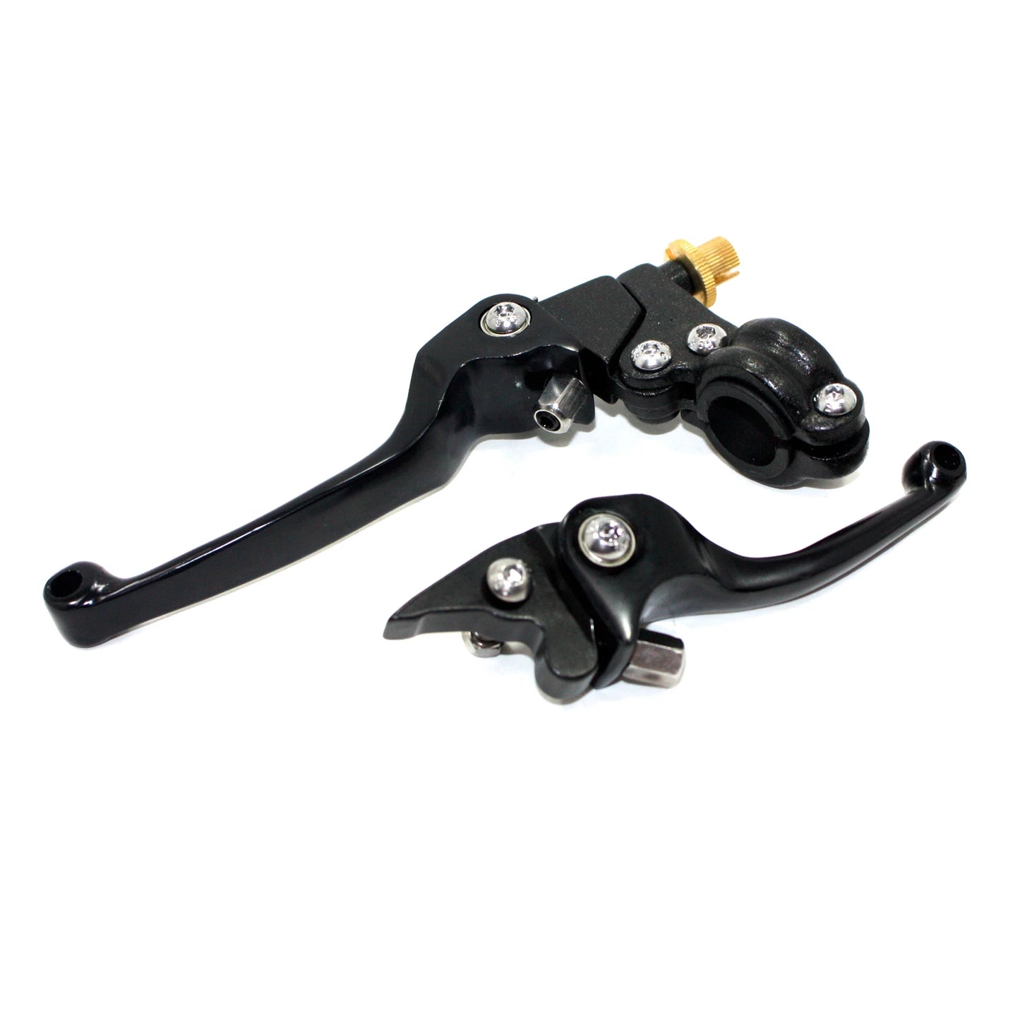 BLACK CNC Heavy Duty Clutch & Brake Lever Set for 125cc 150cc Dirt Bike