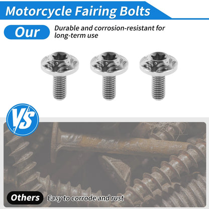 Windshield Bolts for Harley Street Glide (2006–2013)