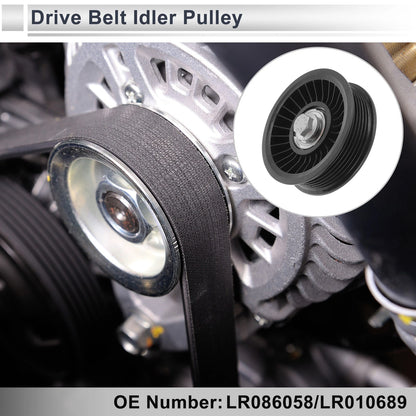 Drive Belt Idler Pulley for Land Rover Range Rover (2009-2020) 1 Pc