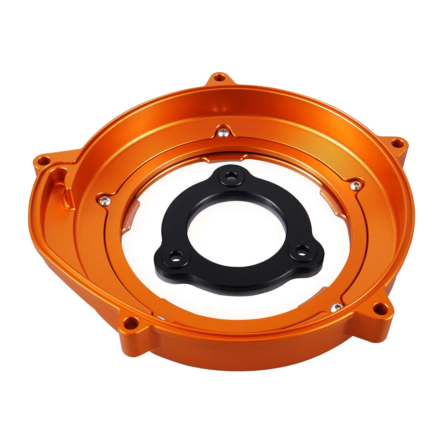 Clear Engine Clutch Cover & Pressure Plate for KTM 1290 Super Duke R (14-24)
