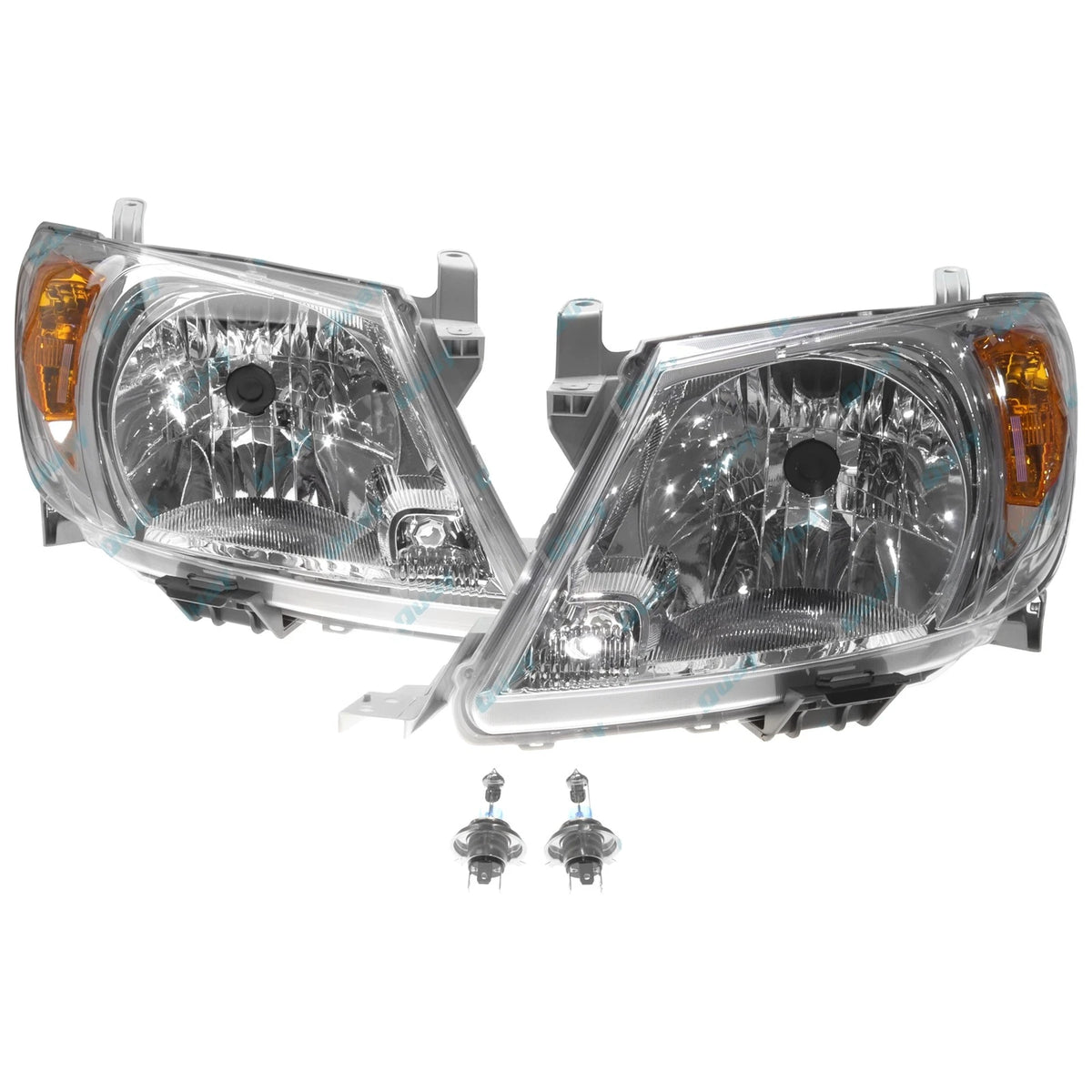 LH+RH Replacement HeadLights Pair for Toyota Hilux 2005-2008 Left Right L+R Set