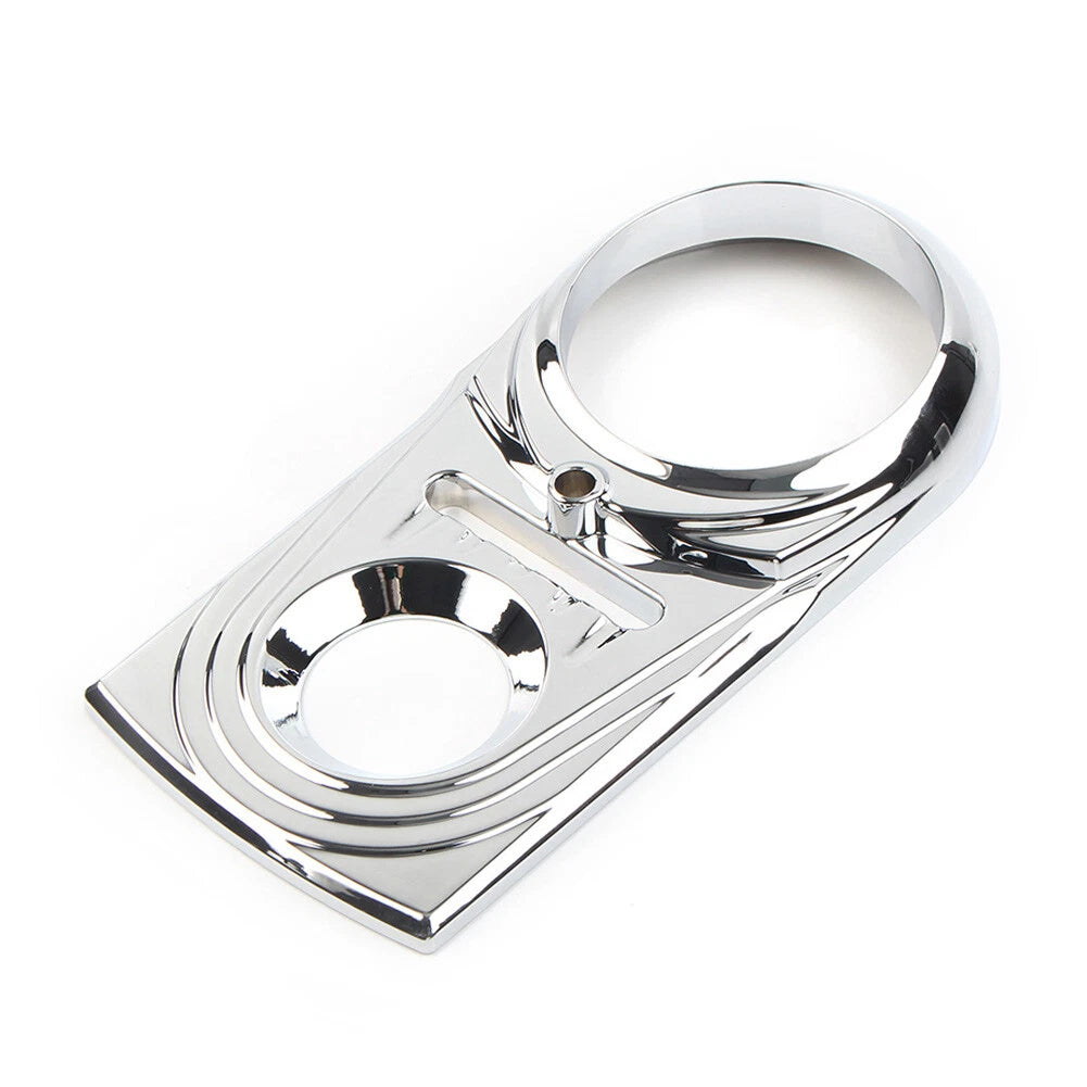 Chrome ABS Dash Panel Insert Cover for Harley Softail FLSTC Street Glide