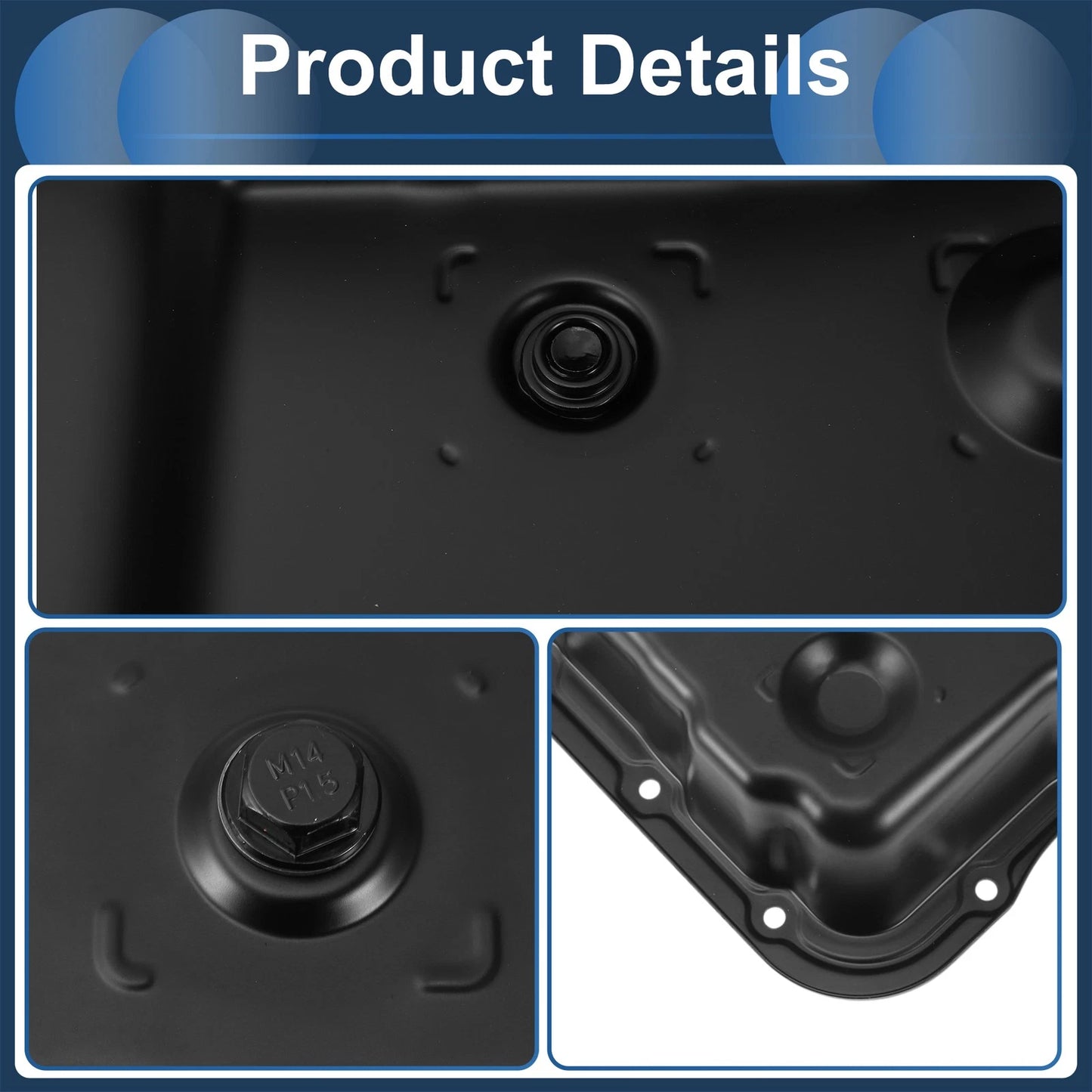 1 Pcs Engine Oil Pan for Chevrolet Suburban 1500 (2007-2008)
