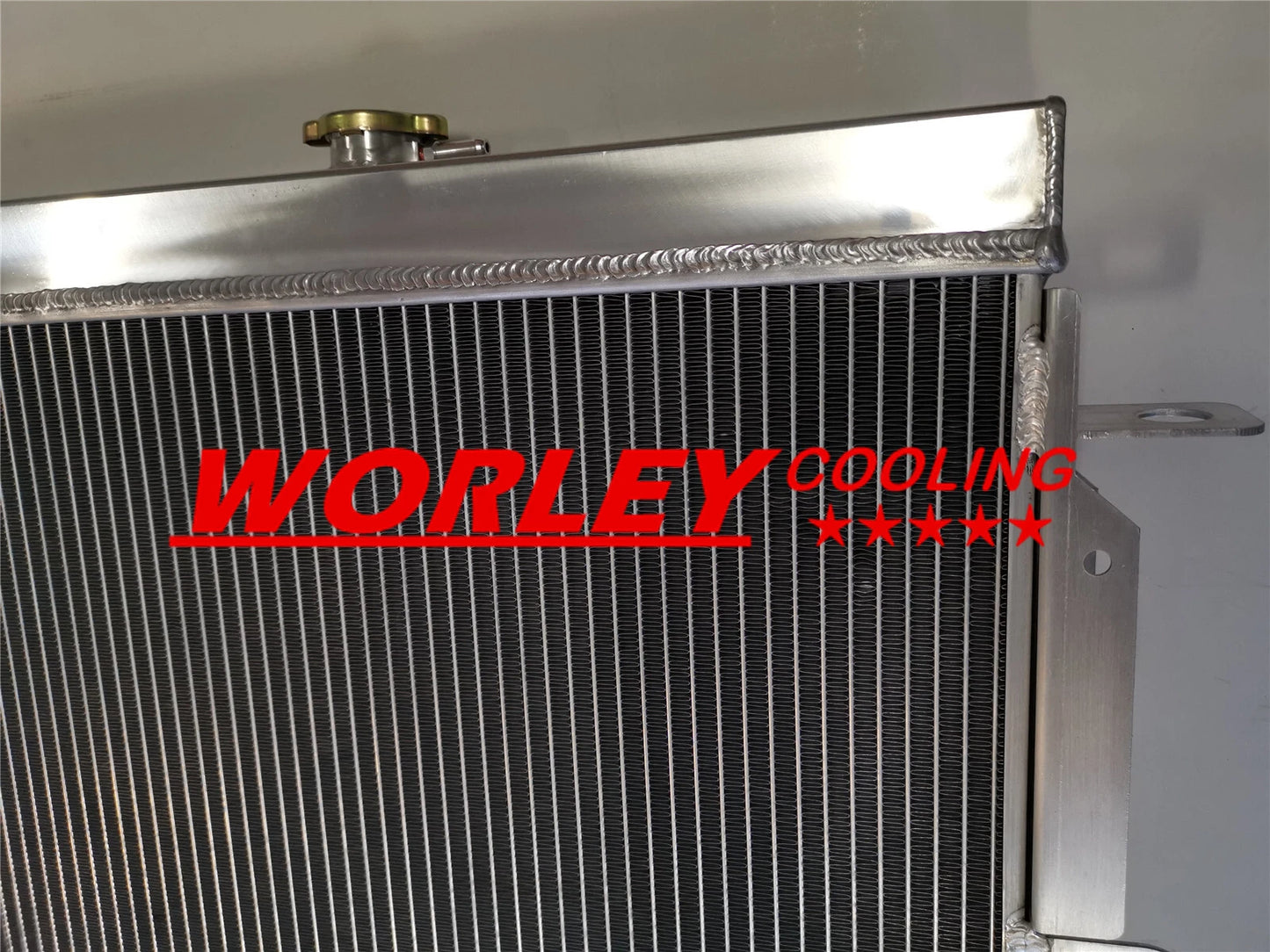 44mm Aluminum Radiator + Hoses for Toyota LandCruiser 75 Series (1984-1998)