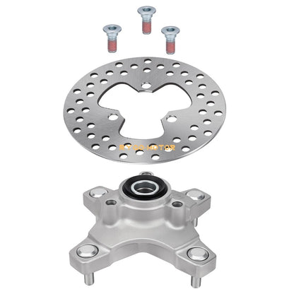 Wheel Hub & Brake Disc for Honda Sportrax 250 400 TRX250EX TRX400EX (2001–2008)