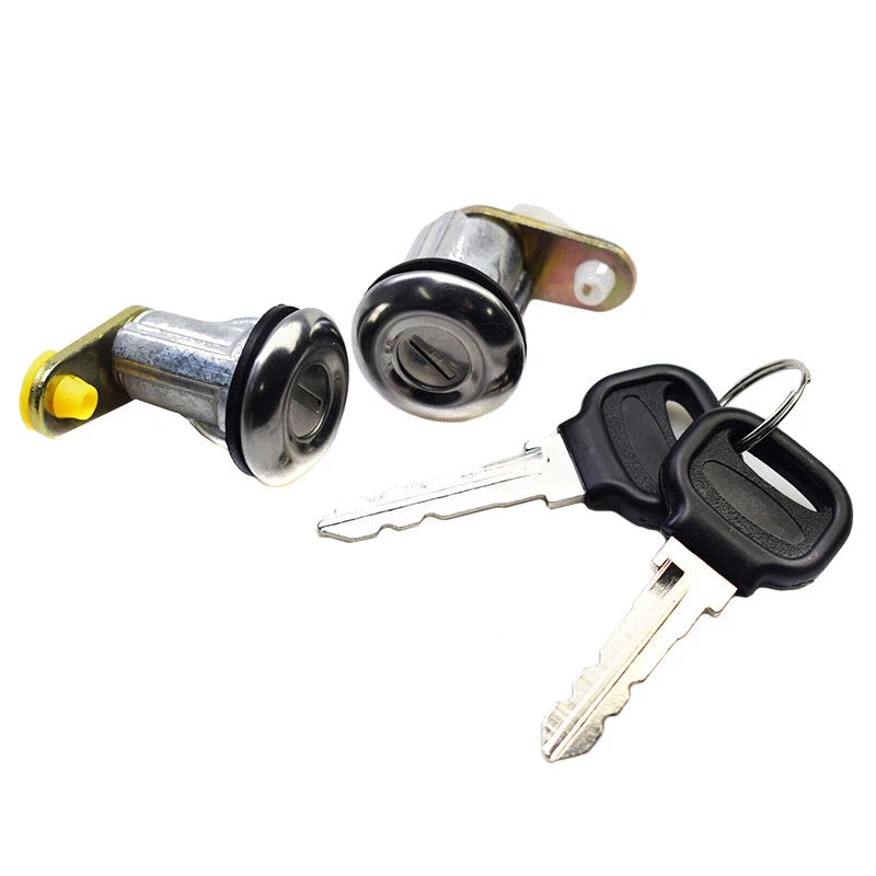 Left & Right Door Locks with Keys for Ford Festiva, Mazda RX-7, B2000, B2600