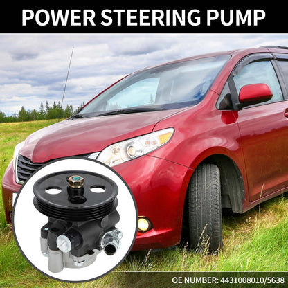 Power Steering Pump with Pulley for Toyota Sienna (2004-2006)