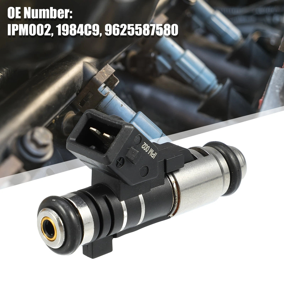 4 Pcs Fuel Injectors for PEUGEOT 206 Hatchback 1.1L (1998-2012)