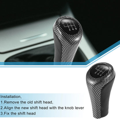 6 Speed Manual Gear Shift Knob for BMW 1 3 5 6 Series E81 (2007-2013)
