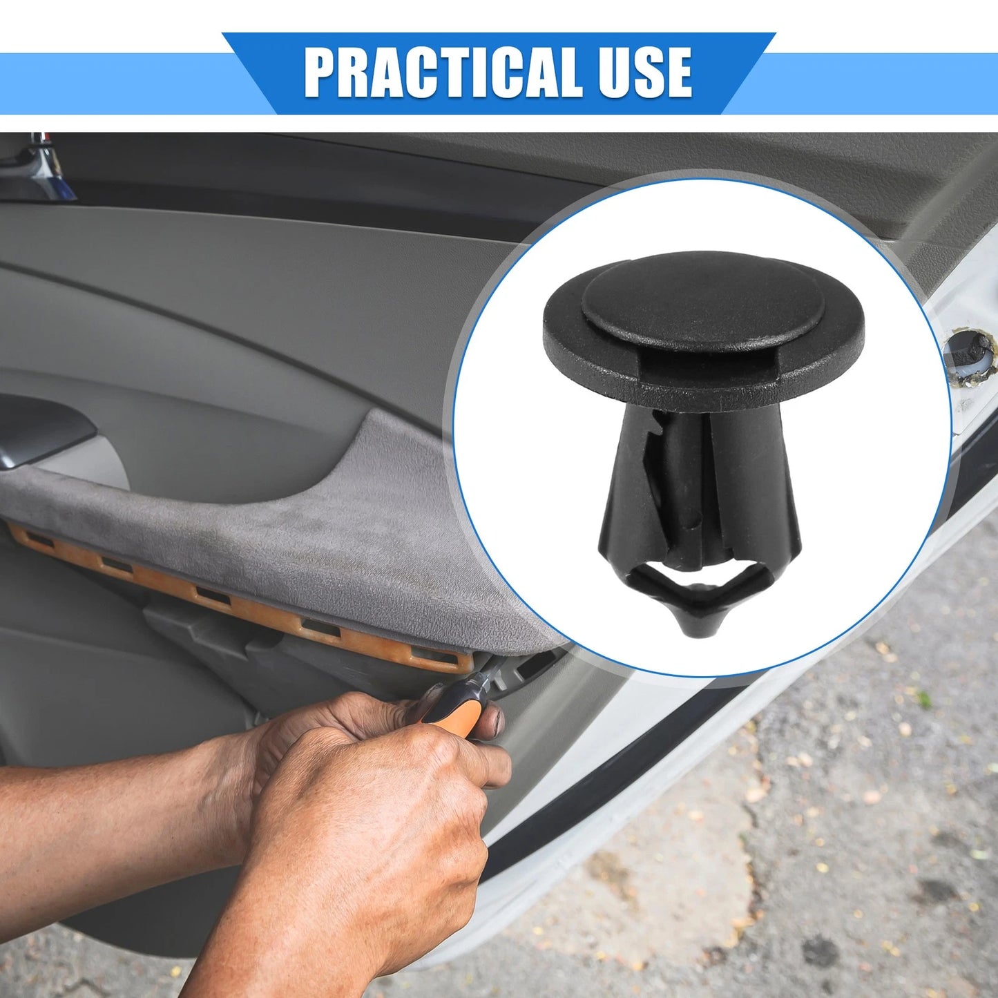 10 Pcs Car Push Pin Rivet Retainer Clips for Buick Rainier (2005–2007)